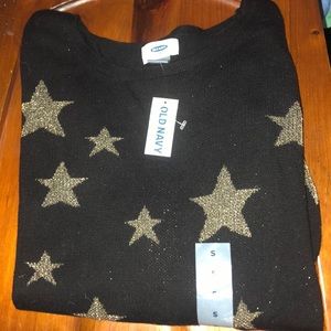 Gold Star sweater by Old Navy